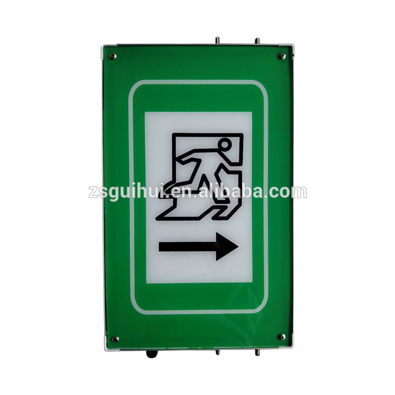 Zhongshan  Guihui lighting  maintained luminous indicator light /led emergency exit signs