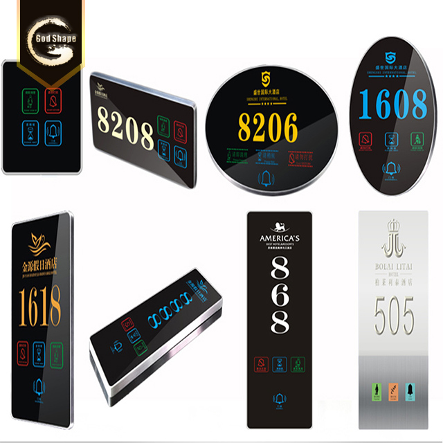 Wall Mounted Braille Signage Door Name Plate Office Sign