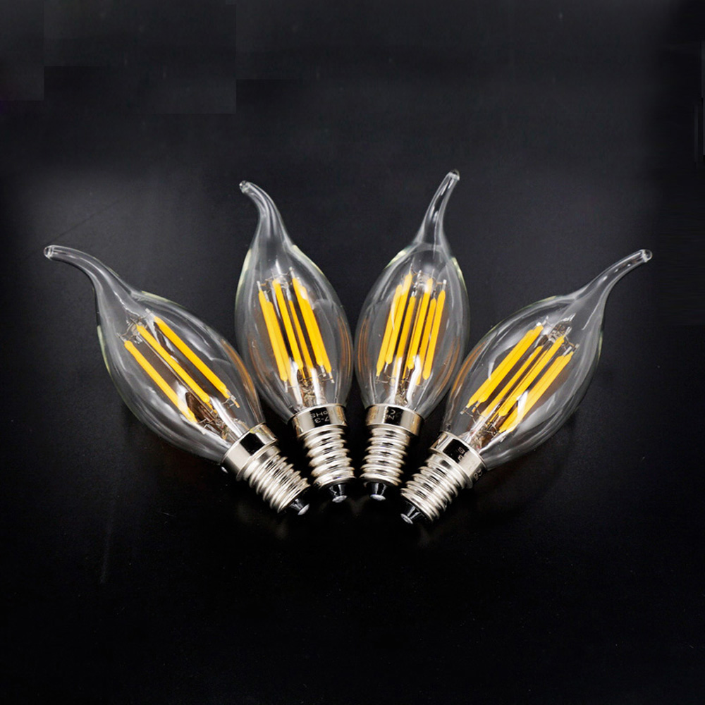 110V 220v C35 Candle lamp led bulb for indoor lighting