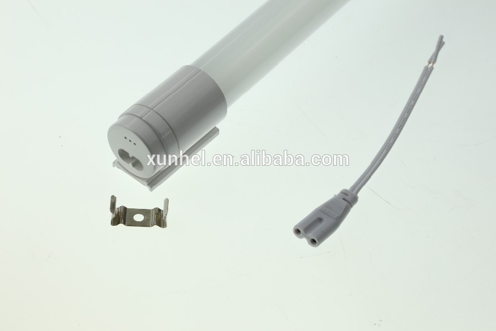 T8 LED GLASS TUBE rotating plug