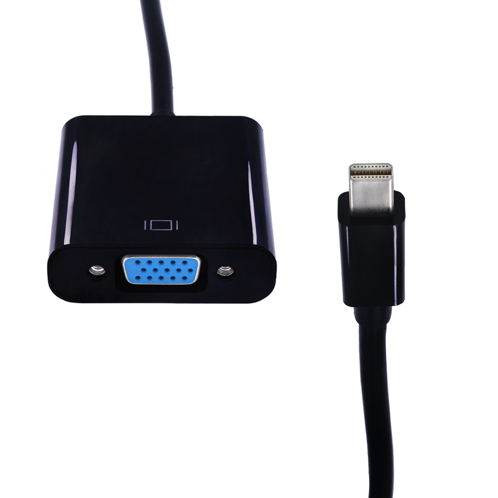 MINI DP TO VGA Male To Female Thunderbolt DisplayPort Display Port Cable Adapter For Apple/iMac/MacBook Air Pro Cable
