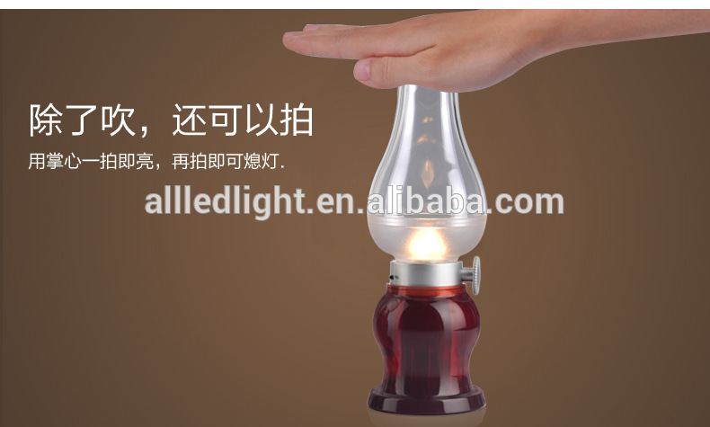 Blow nostalgic light control LED table lamp (desk lamp, table lamps)