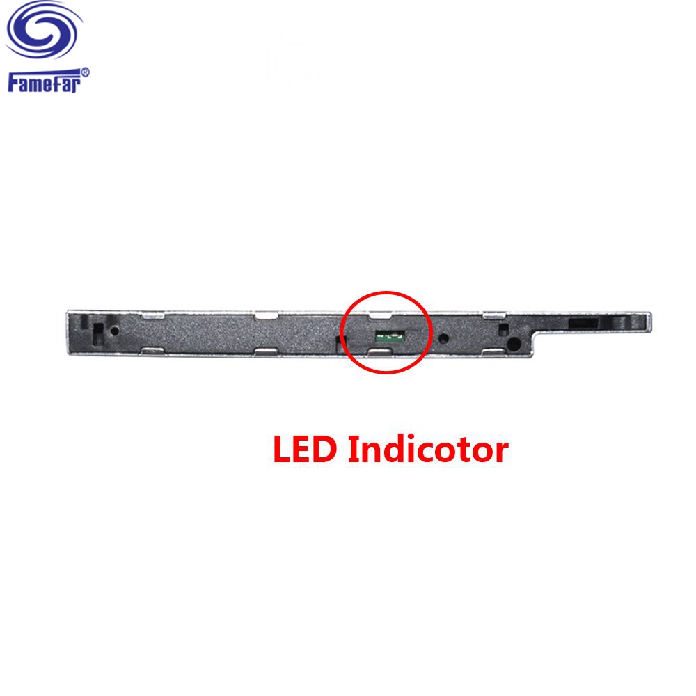 12.7mm 9.5mm Aluminum Universal 2nd hhd enclosure for 2.5 Hard Drive SSD Case Laptop CD-ROM Optibay