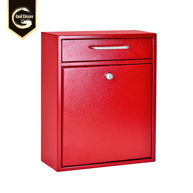 High Quality Wall Mounted Stainless Steel Letterbox Post Mailbox Lock