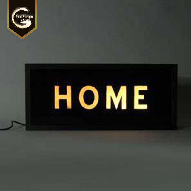 Waterproof Modern Photo Poster Menu Restaurant Frame Square Advertising led Light Box Sign