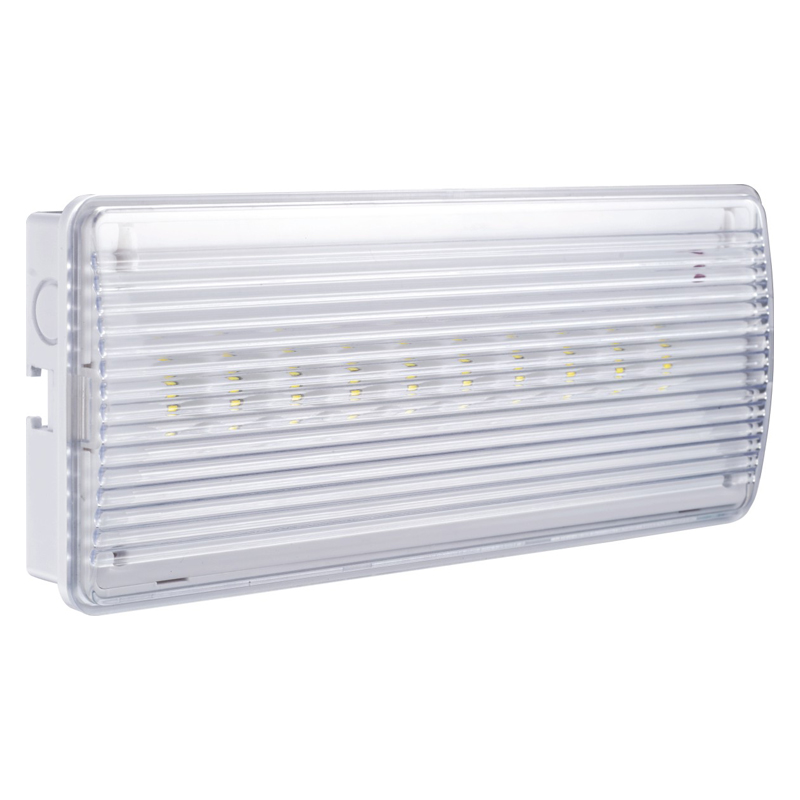 Factory Waterproof  3 years battery 8W bulkhead Emergency Light