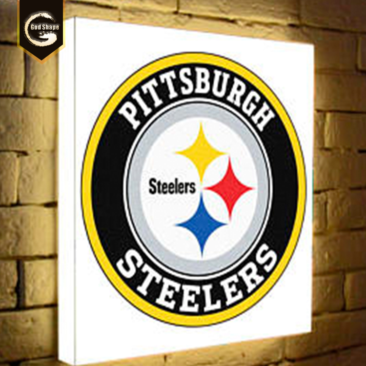 Outdoor Wall Mount Round lightbox sign led display Signage Acrylic LED Advertising Light Box