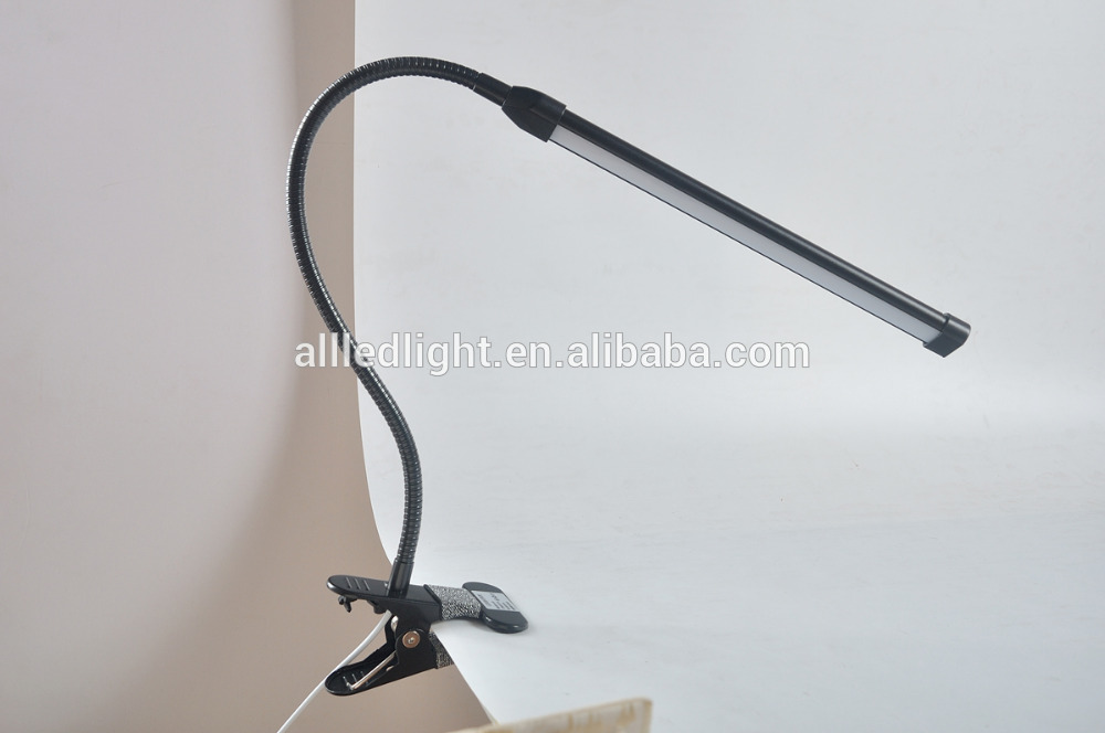 8W LED Bedside Lamp Reading New design flexible clip led desk lamp