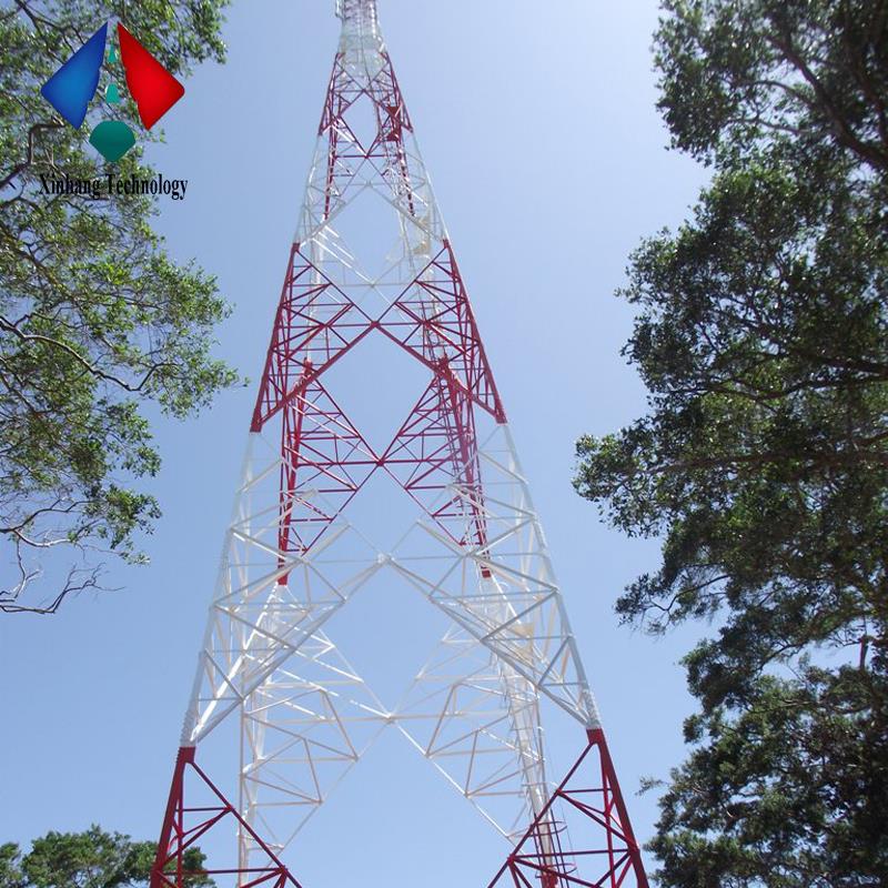4 legged telecom four columns tower