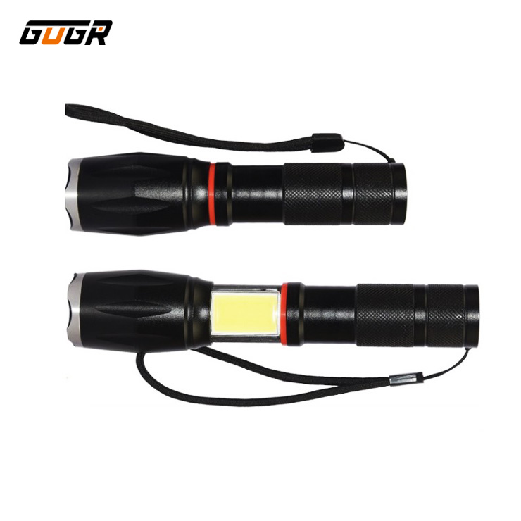 1000 Lumen Magnetic Multi-functional Aluminum LED COB Tactical Flashlights