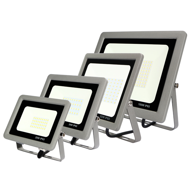 Smd 90lm/w Black Ip65 Outdoor Mini Flood Light 130lm/w Industrial Floodlight 100 Watt