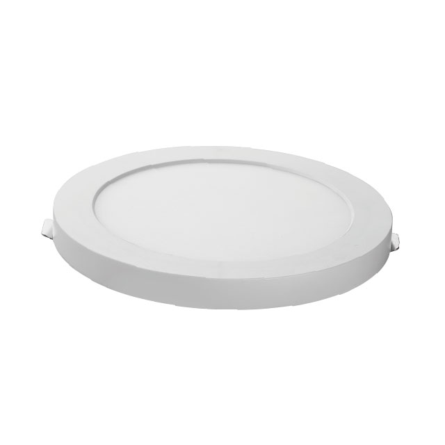 White Round  Led Panel Light Adjustable Multicolor Surface Mounted 12w 18w LED Downlight