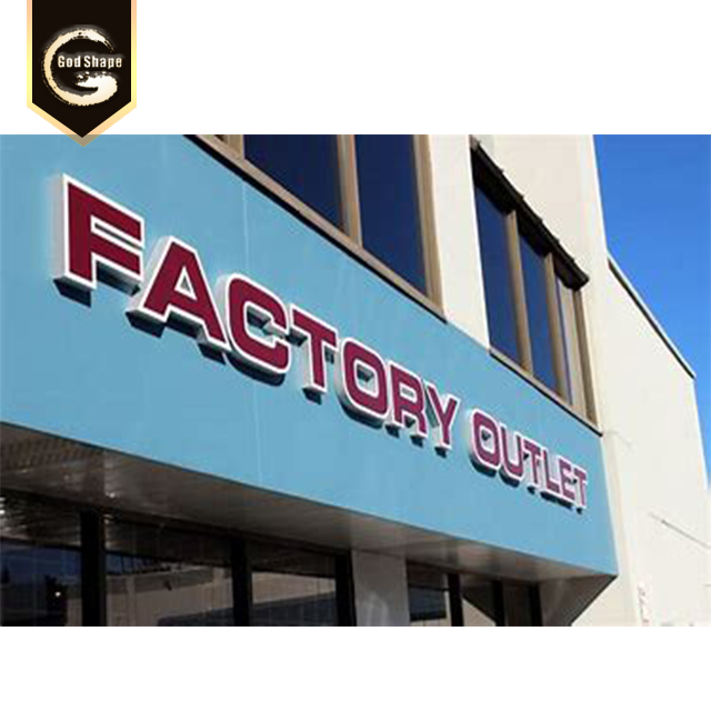 Stainless Steel 3D Letter Signs Advertising Metal Sign Channel Letter