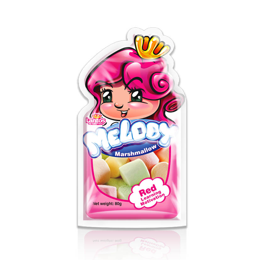 2019 Best Selling 80g Love Story Marshmallow