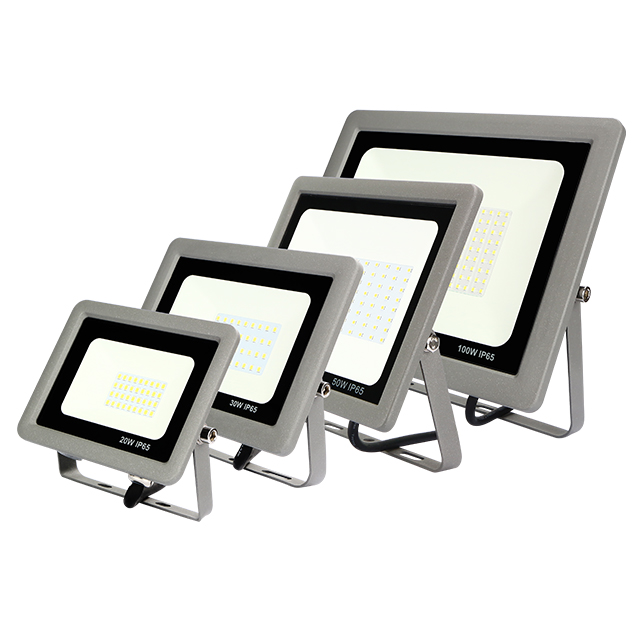 Aluminium White Ip65 Project Floodlight Shoebox 200w Adaptive Sensor Led Flood Light