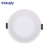 12w 18w 24w  round waterproof recessed surface mounted led downlight