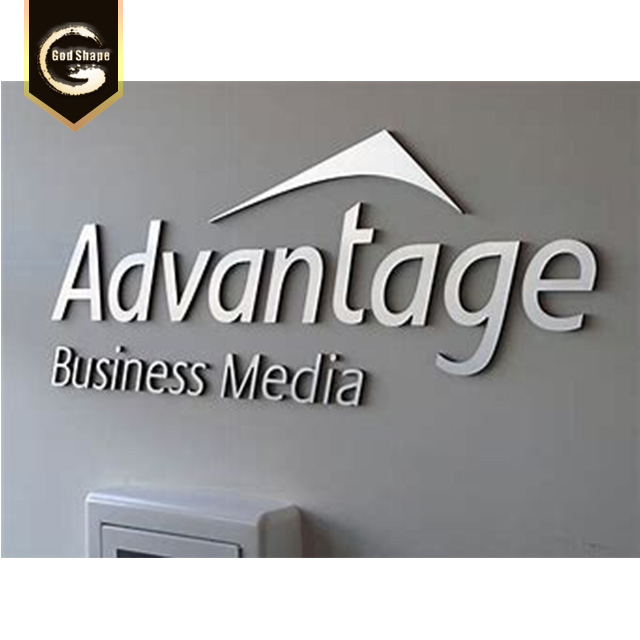 Factory Natural Colorful Stainless Steel Non-illuminated 3D Laser Cut Letter Alphabet Number Signs