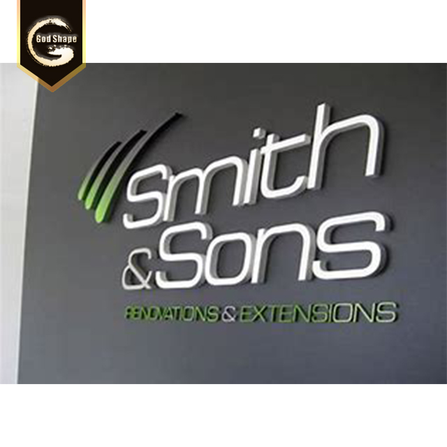 Stainless Steel Customer Made 3D Letter Signs Advertising Metal Sign Channel Letter