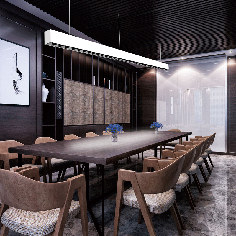 CE ETL SAA dimmable linkable slim 2ft 4ft linear led hanging light