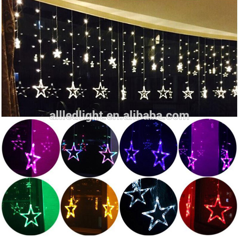 Christmas Lights Romantic Fairy Star pendant 2M 5 Colors LED String Light For Holiday Home Decoration