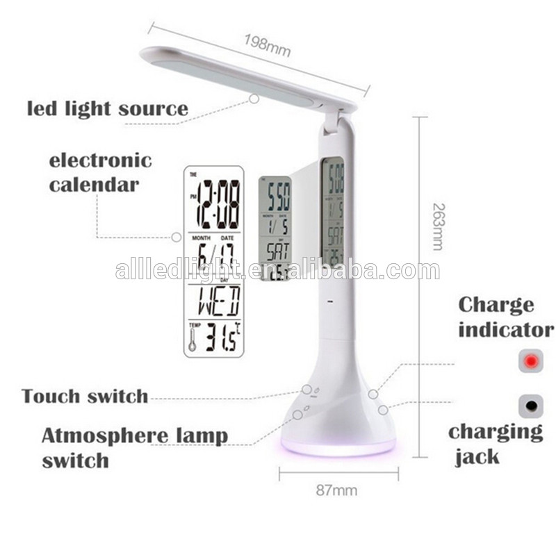 eye protection desk lamp with magic colorful led RGB
