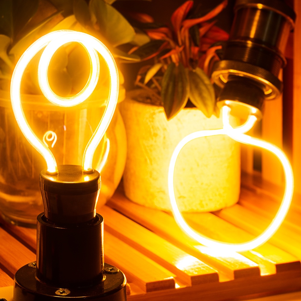 Antique Edison Bulbs 4.5w Soft LED filament 220V/240V E27 Base Spiral Design Light Bulb