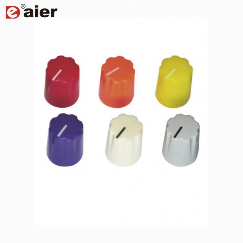 Brass Insert Plastic Rotary Switch Control Knobs For Potentiometer