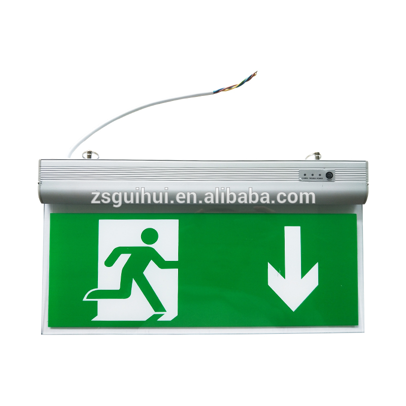 Guangdong led emergency led sign lighting exit running safe light