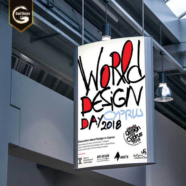 Advertising Waterproof Modern Square led Light Box Sign