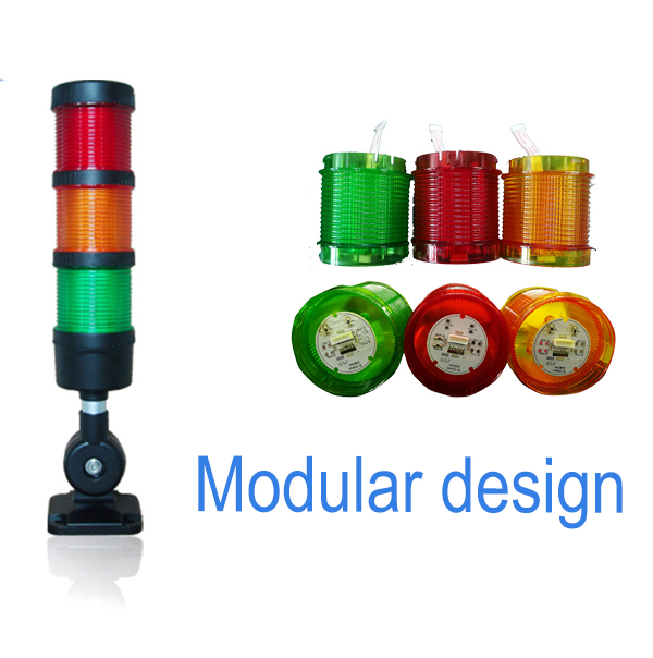 ONN-M4 Amber Tower Light LED Warning Strobe Light for CNC Machine