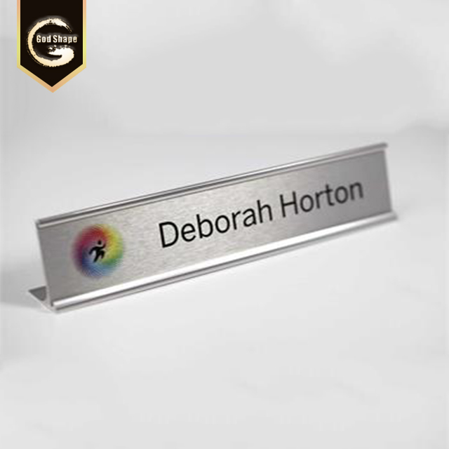 Factory Customer Made Price Metal Office Name Desk Plate Room Display Sign