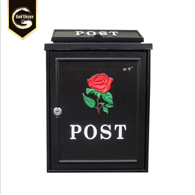 Outdoor Apartment Animal Post Letter Mail Box with Lock