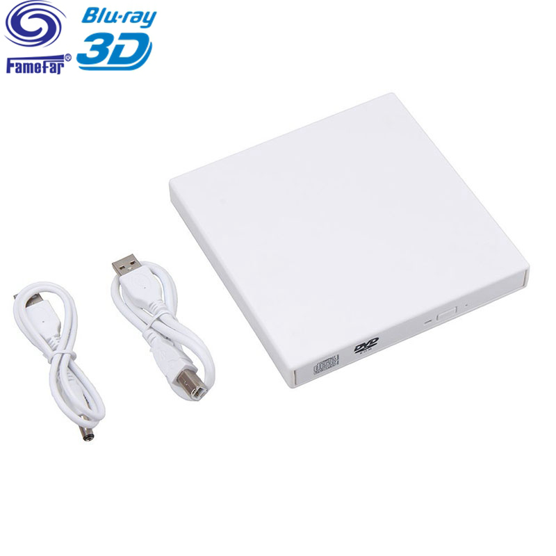 Factory direct price External USB 2.0 25G 50G BD-R BD-ROM CD/DVD RW bluray esterno Burner Writer Recorder for Laptop Computer PC