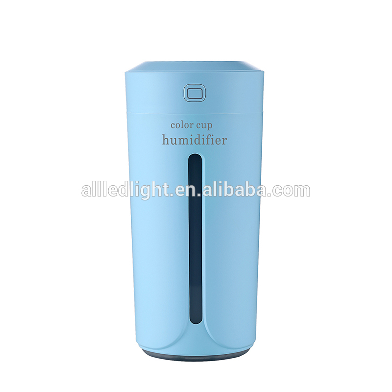 Innovative USB Desktop colorful cup mini air usb humidifier for Desktop Room and Office