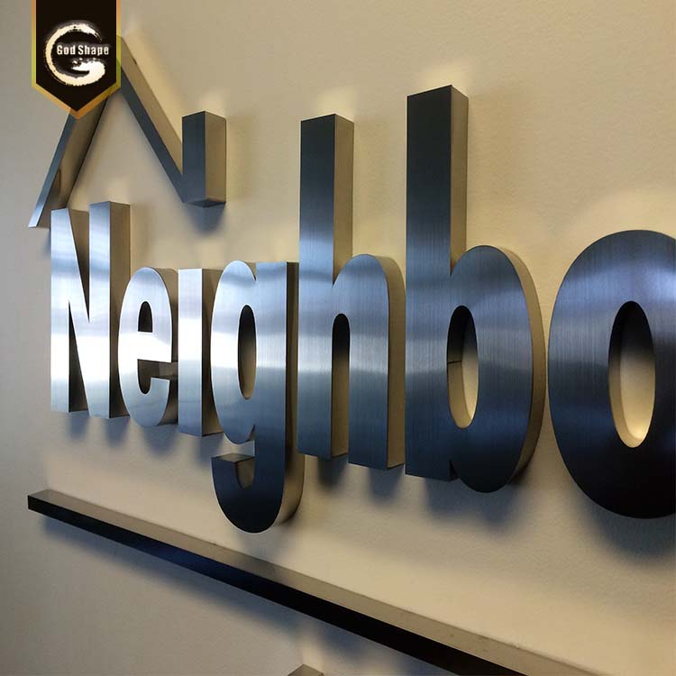 Led Backlit Letter Sign Outdoor Advertising Acrylic Letter Signs