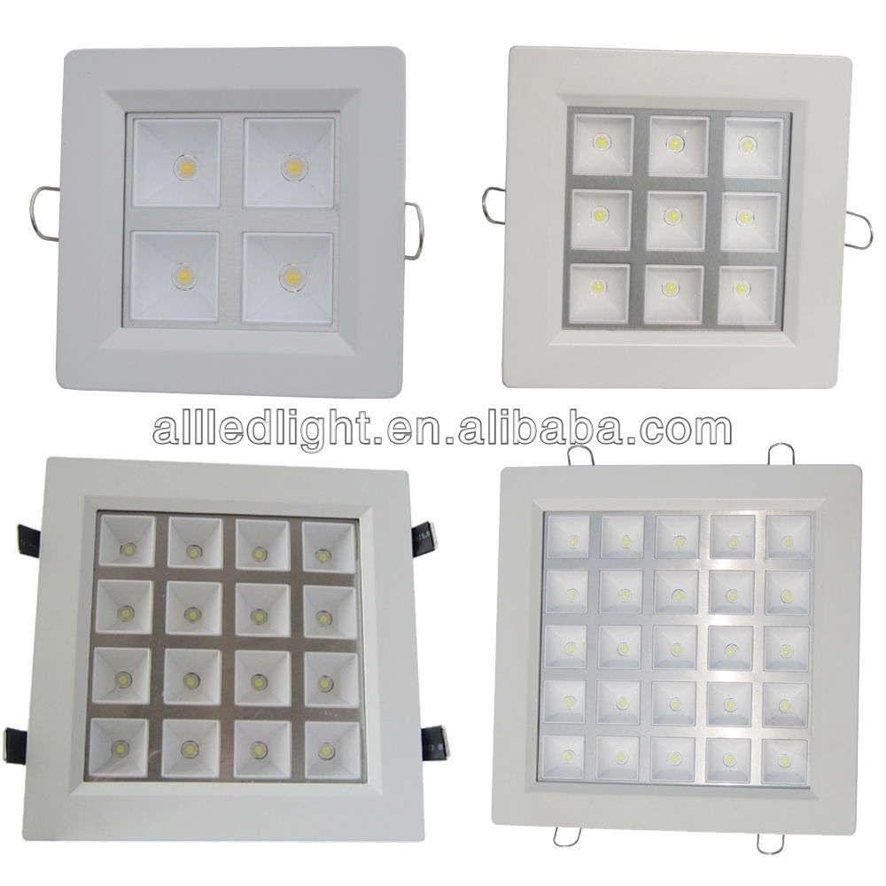 led grille panel light , 4X1W LED Ceiling Light