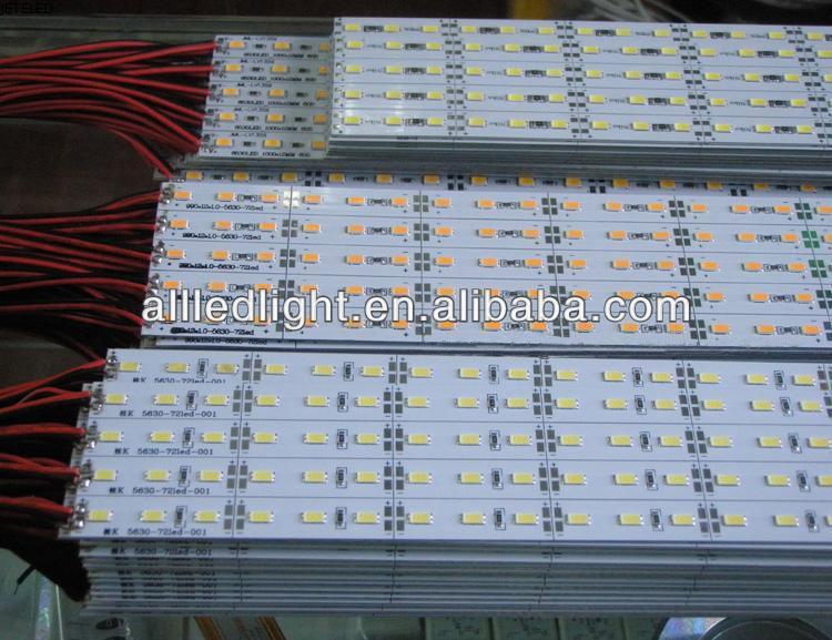 long lifespan 12V 5630 smd rigid led strip with high quality