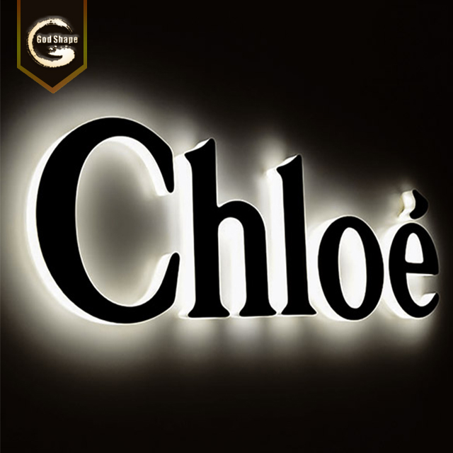 High Equalityl Customized Shop Name Design Board 3D Frontlit Light Sign Led Letters