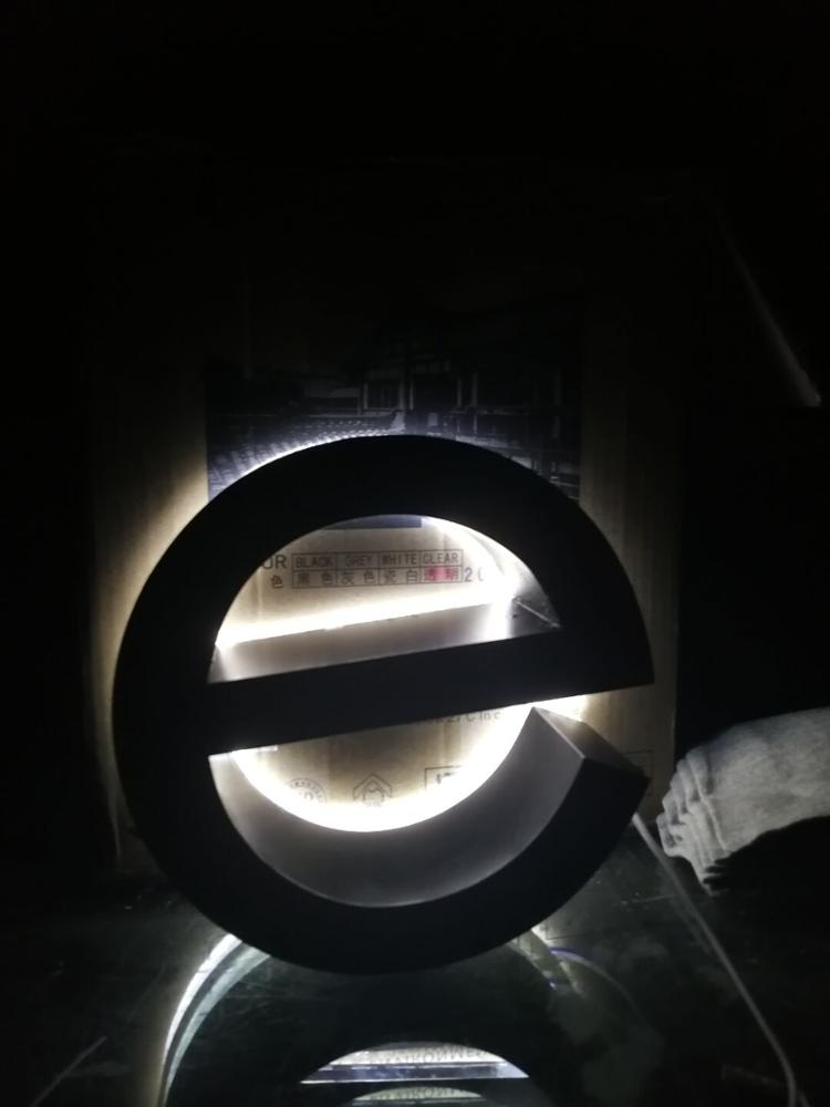 Wholesale Frontlit & backlit led logo customized outdoor advertising acrylic 3D wall letter sign light up letters