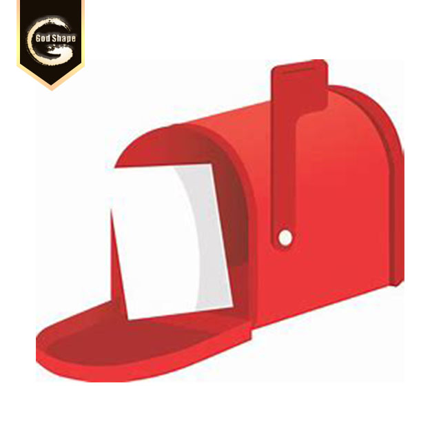 Anti Theft Garden Free Standing Metal Stainless Steel Waterproof Letterbox Paper Post Mailbox Lock