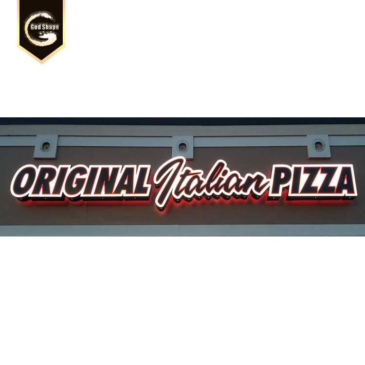 advertising channel reverse light sign led lighting advertising backlit letter