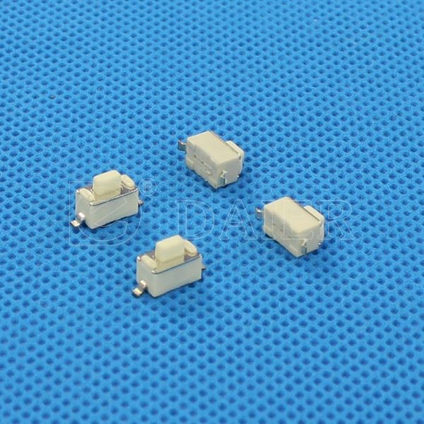 3*6*5 White Button SMD 2 Pin Tact Switch
