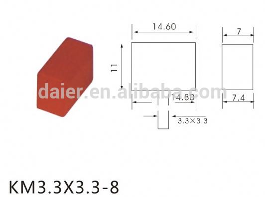 KM3.3*3.3-8 Silicone Switch Cover