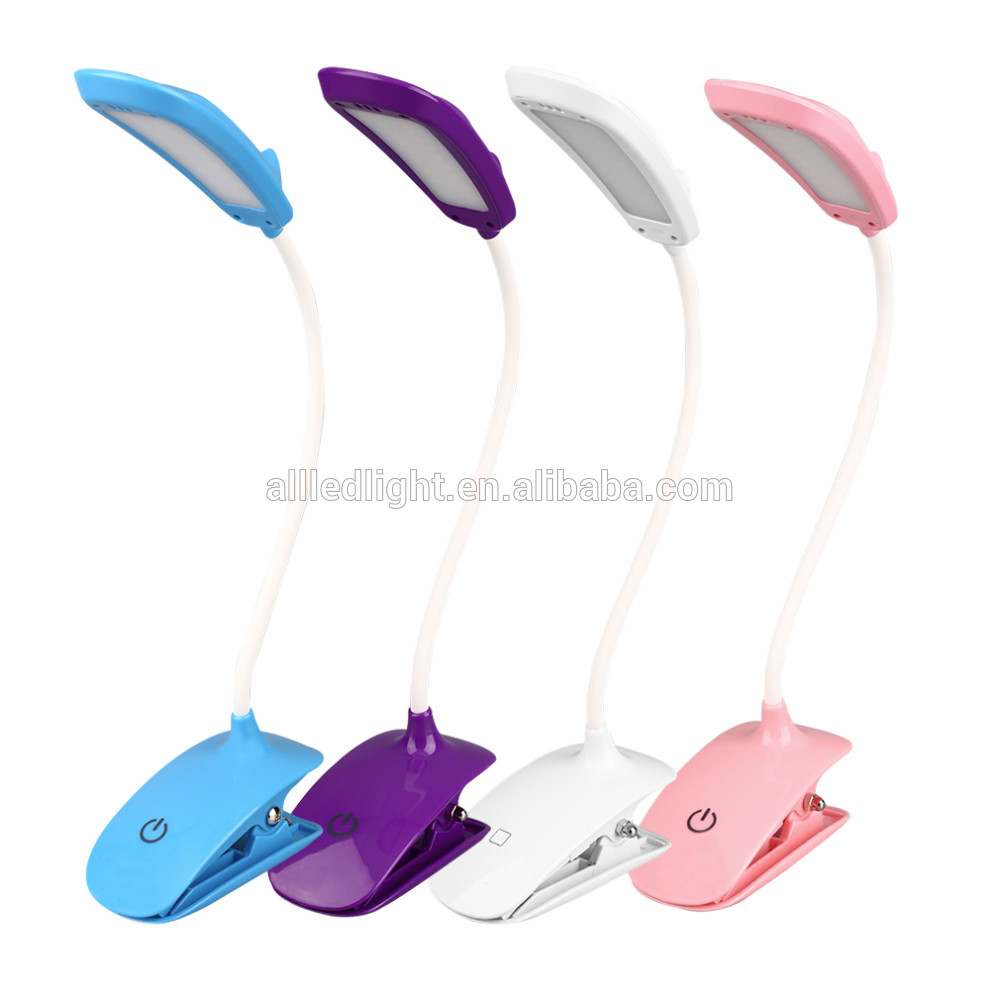 Fashion newly clip led desk lamp design flexible gooseneck led portable table lamp