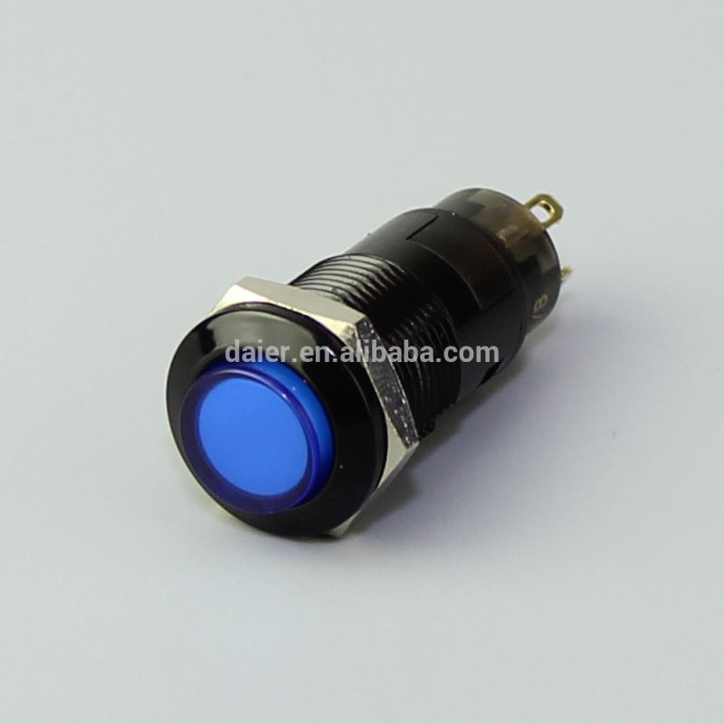 12mm Plastic Push Button Telemecanique Spring Return Push Button Start