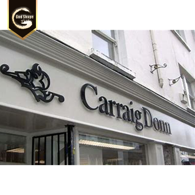 Advertising Display Custom Made  Factory Non-Illuminated Laser Cut 3D Letters Sign