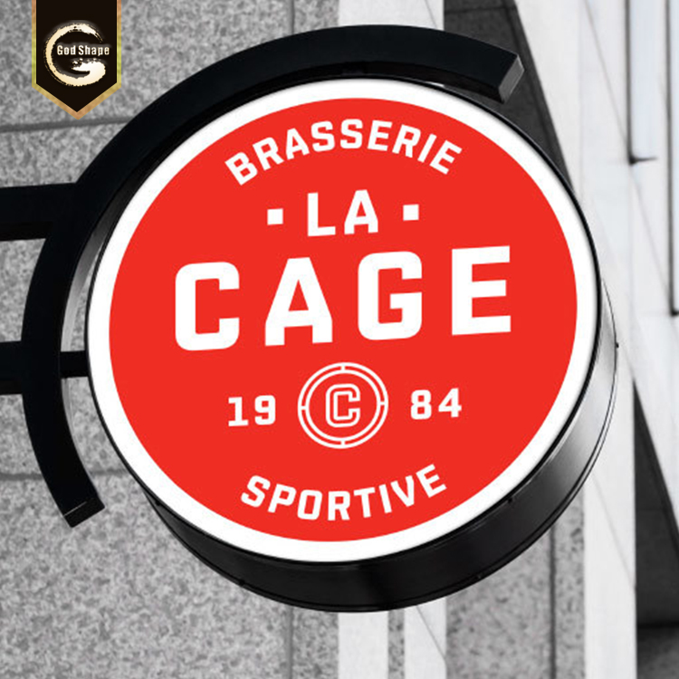 Aluminum profile signage indoor outdoor sign advertising frame led light box