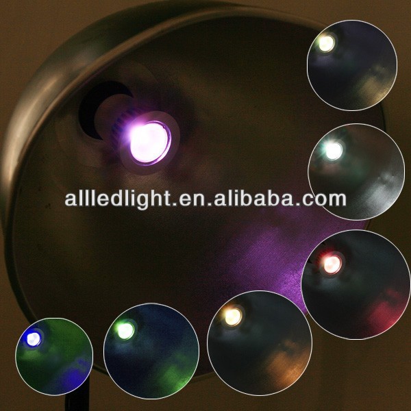 16 Colors changing RGB LED Lamp 3W E27 85-265V white light bulb RGB LED Bulb Lamp Spot with Remote Control