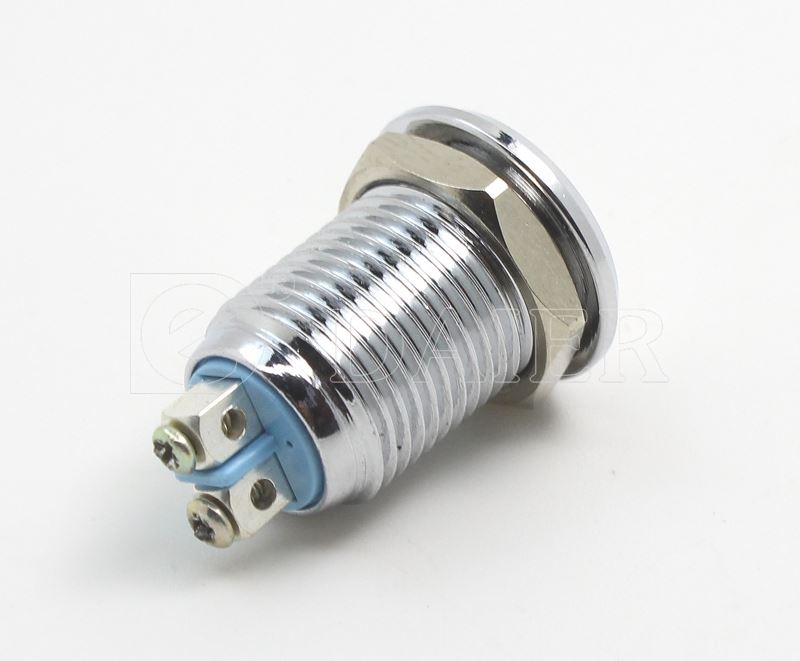 GQ12CS-D 12mm Metal 24 Volt Led Indicator Lights