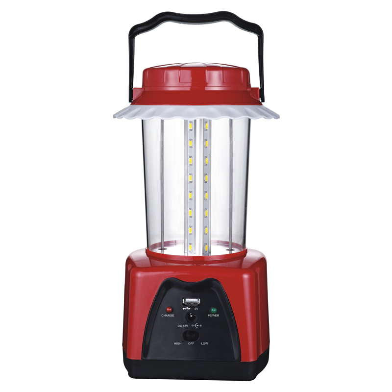 Solar charge and AC charge 6V 4.5AH battery Rechargeable LED Lantern with USB